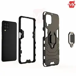 قاب محافظ سامسونگ Ring Holder Kickstand Armor case | Galaxy A22 4G