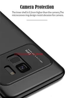 قاب محافظ سخت سامسونگ Spigen Glass Lens Ultra Thin Hard Plastic Case | Galaxy S9