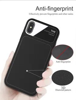 قاب محافظ سیلیکونی گوشی اپل Bakeey silicone Lens glass Case | iphone x