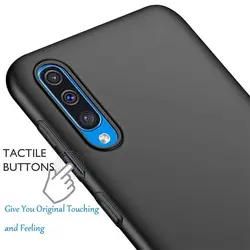 قاب محافظ ژله ای سامسونگ Anti-FingerPrint Matte TPU Case | Galaxy A70