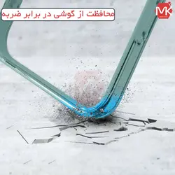 قاب هیبرید + محافظ دوربین آیفون Hybrid Transparent Case | iphone 12 Pro