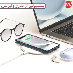 قاب هیبرید + محافظ دوربین آیفون Hybrid Transparent Case | iphone 12 Pro