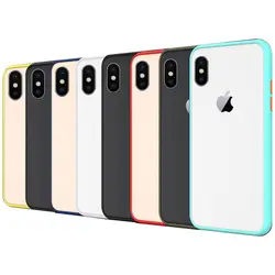 قاب هیبرید پشت شفاف آیفون Hybrid Cover iphone X | iphone XS