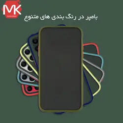 قاب هیبرید پشت شفاف آیفون Hybrid Cover iphone X | iphone XS