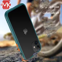 قاب هیبرید پشت شفاف آیفون Hybrid Cover iphone X | iphone XS