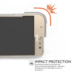 قاب ژله ای شفاف USAMS transparent case | j5 core