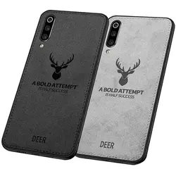 قاب گوزنی طرح پارچه سامسونگ Cloth Texture Deer Cover | Galaxy A50