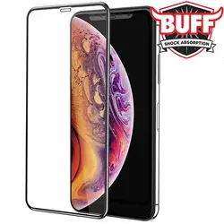 محافظ تمام چسب بوف اپل BUFF Full Coverage 5D Screen Glass | iphone XS Max