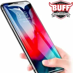 محافظ تمام چسب بوف اپل BUFF Full Coverage 5D Screen Glass | iphone XS Max