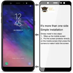 محافظ تمام چسب سامسونگ BUFF 5D Full Glass | Galaxy A6 2018