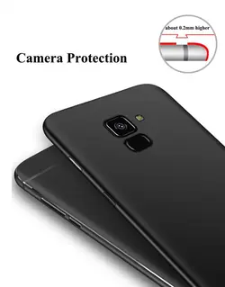 قاب گوشی ژله ای انعطاف پذیر Msvii back cover | Samusng A8 2018