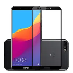 محافظ تمام چسب هواوی MB Full Coverage 5D Glass Honor 7C | Enjoy 8