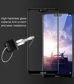 محافظ تمام چسب نوکیا TT Full Glass Nokia X6 | 6.1 Plus