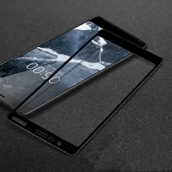 محافظ تمام چسب پوشش منحنی نوکیا Magic 9D Full Glass | Nokia 5.1