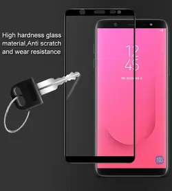 محافظ تمام چسب پوشش منحنی سامسونگ Elk 5d Glass | Galaxy j8 2018