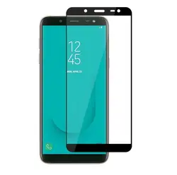محافظ شیشه ای تمام چسب سامسونگ IMAK Full Glass | Galaxy j8 2018
