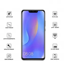 محافظ شیشه ای تمام چسب هواوی Film Full Glass Huawei Nova 3i | P Smart Plus