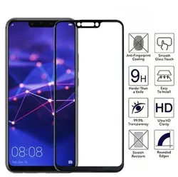 محافظ شیشه ای تمام چسب هواوی Film Full Glass | Huawei Mate 20 Lite