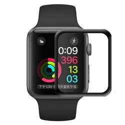 محافظ شیشه ای نمایشگر اپل واچ 4D Curved Tempered Glass Apple Watch 38mm