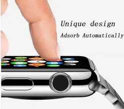 محافظ شیشه ای نمایشگر اپل واچ 4D Curved Tempered Glass Apple Watch 38mm