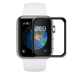 محافظ شیشه ای نمایشگر اپل واچ Full Surface Glass Apple Watch 42mm