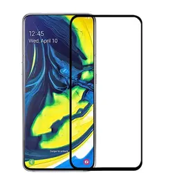 محافظ شیشه ای نمایشگر پوشش منحنی سامسونگ Magic 9D Glass | Galaxy A80