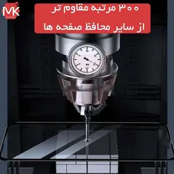 محافظ صفحه ایربگ دار آیفون 18D Full Cover Glass | iphone 12 Pro Max