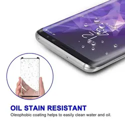 محافظ صفحه تمام چسب AB موبیلو MOBILO Full AB Glue 3D Glass | Galaxy S9 Plus
