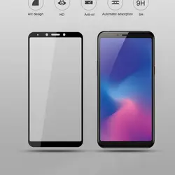 محافظ صفحه تمام چسب سامسونگ MB Full Coverage Full Glue 5D Glass | Galaxy A6s