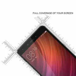 محافظ صفحه تمام چسب شیائومی Mi 5D Full Glass | Xiaomi Redmi Note 4x