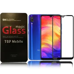 محافظ صفحه تمام چسب شیائومی Magic Full Coverage 9D Glass | Xiaomi Redmi Note 7