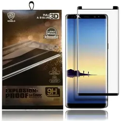 محافظ صفحه تمام چسب AB موبیلو MOBILO Full Coverage AB Glue 3D Glass | Galaxy Note 8