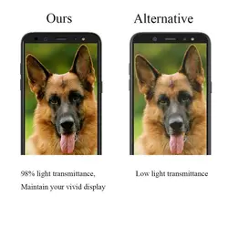 محافظ صفحه تمام چسب سامسونگ Elk Full Glass | Galaxy A6 Plus 2018