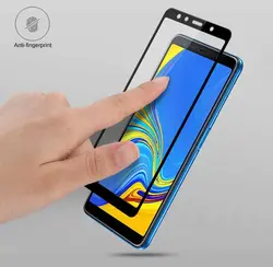 محافظ صفحه تمام چسب سامسونگ Full Glue 5D Glass Galaxy A7 2018 | A750