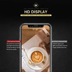 محافظ صفحه تمام چسب سامسونگ Full Glue 5D Glass Galaxy j6 Plus | j610F