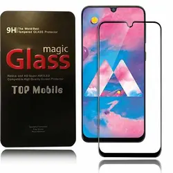 محافظ صفحه تمام چسب سامسونگ Magic Full Tempered Glass Guard | Galaxy M30