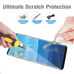 محافظ صفحه تمام چسب قدرتمند موبیلو MOBILO 5D Coverage Full AB Glue Glass | Galaxy S10 Plus