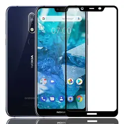 محافظ صفحه تمام چسب نوکیا Film Full Coverage 5D Glass Nokia X7 | Nokia 8.1