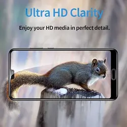 محافظ صفحه تمام چسب هواوی Film 5D Tempred Glass Protector | Huawei P20 Pro