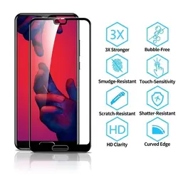 محافظ صفحه تمام چسب هواوی Film 5D Tempred Glass Protector | Huawei P20 Pro