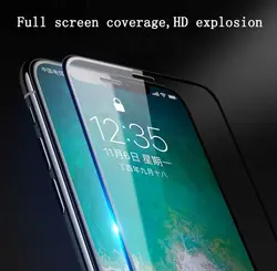 محافظ صفحه تمام چسب پوشش منحنی آیفون MB 5D Full Glass | iphone X