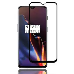 محافظ صفحه تمام چسب وان پلاس Film 5D Full Coverage Tempred Glass | OnePlus 6T