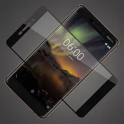 محافظ صفحه تمام چسب پوشش کامل نوکیا MB Full Coverage 5D Glass Nokia 6.1 | 6 2018