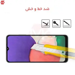 محافظ صفحه سامسونگ Edge to Edge Full Glass | Galaxy A22 4G