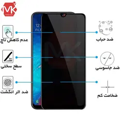 محافظ صفحه سرامیکی سامسونگ Ceramics Privacy Protector | Samsung A31