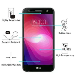 محافظ صفحه شیشه ای الجی Screen Protector Glass | LG X Power 2