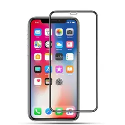 محافظ صفحه شیشه ای تمام چسب اپل Elk Full 5D Glass | iphone XS