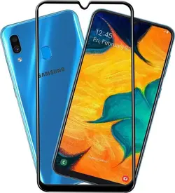 محافظ صفحه شیشه ای پوشش منحنی سامسونگ Magic Full 5D Glass | Galaxy A30