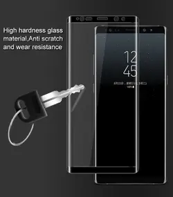 محافظ صفحه نمایش تمام چسب فول سایز BUFF Nano full glass | Galaxy Note 8
