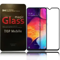 محافظ صفحه نمایش تمام چسب سامسونگ Magic Full Coverage Glass | Galaxy A50